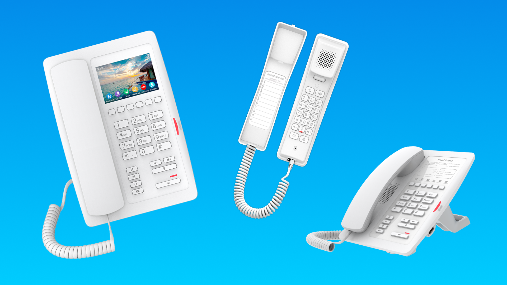 Top Hotel IP Phones by Fanvil | Jaxcom